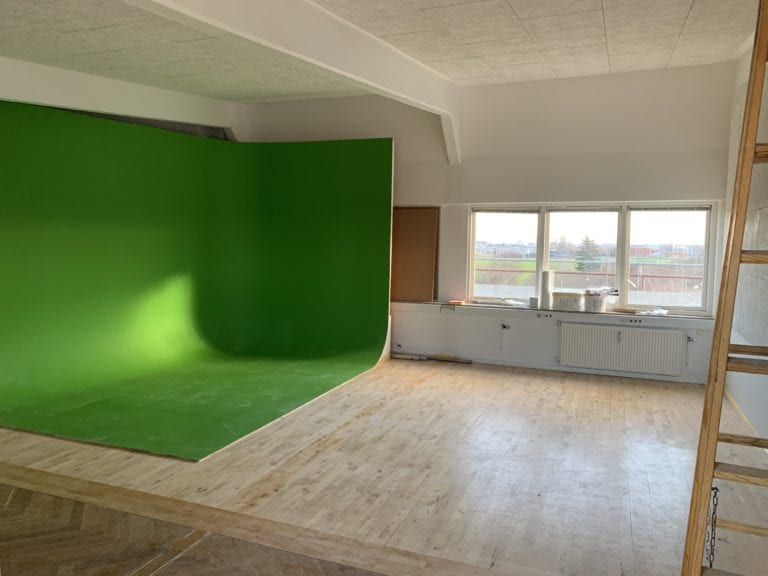 Ombygning af filmstudie